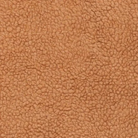 Brown Long Sleeve Hooded Hoodie Long Maxi Borg Teddy Bear Fur Coat - Picture 15 of 15